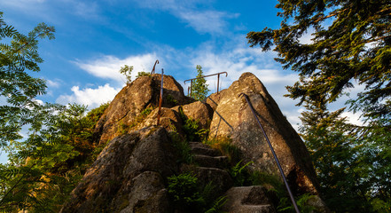 Obraz premium Karlsstein Hornberg im Schwarzwald