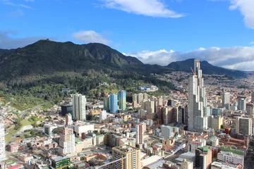 Fototapeten Luftaufnahme von Bogota, Kolumbien © Mira