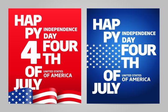 Happy independence day 4 th july, United states of america day. USA