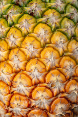 Close up of pineapple texture background