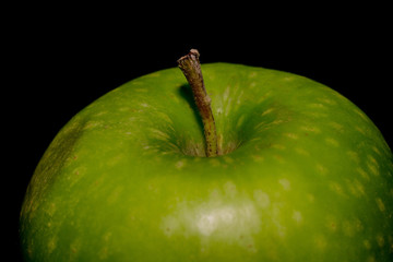 Ripe green apple