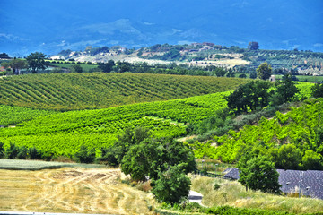 Fototapeta na wymiar Landscape view of Calabria, Italy