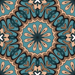 Art-deco fashion seamless pattern. vector illustration. For invitation wedding, valentine's, background, wallpaper