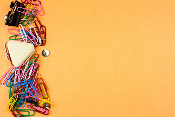 Obraz premium Office tools concept. Empty space for text and design.