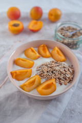 Joghurt mit Aprikosen 