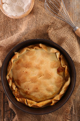 meat pie or tourte