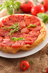 tomato quiche tatin
