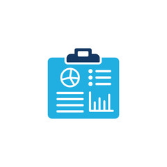 Analytic Market Logo Icon Design