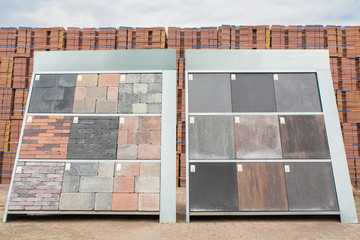 Examples of ornamental paving