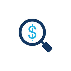 Find Money Logo Icon Design