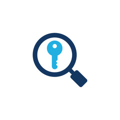 Find Key Logo Icon Design