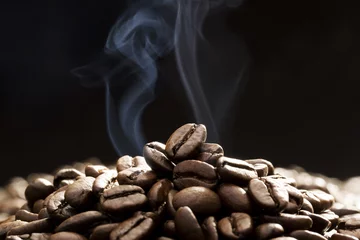 Türaufkleber コーヒー豆の焙煎 © kazoka303030