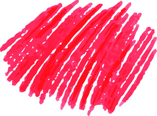 Red Pencil stroke 1