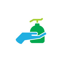 Hand Soap Logo Icon Design