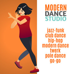 Modern Dance Studio Template