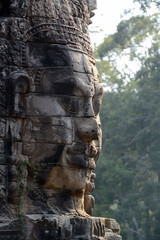 Fototapeta premium CAMBODIA SIEM REAP ANGKOR THOM BAYON TEMPLE