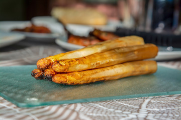 geräucherter Spargel