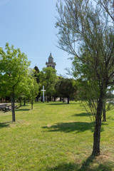 Sanctuary in the lagoon. Between religion and nature. Barbana, Grado