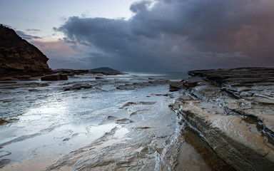 Colours of a storm - Seascape