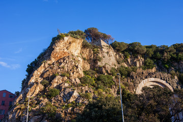 Castle Hill in Nice City, France