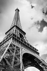 Naklejka premium Wieża Eiffla, Paryż Francja