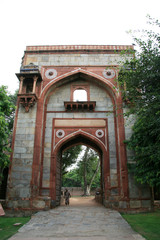 Fototapeta na wymiar Humayan's Tomb, Delhi, India