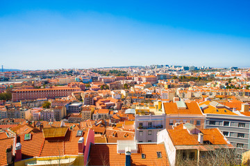 Fototapeta na wymiar cityscape of lisbon
