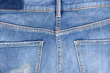 Jeans pockets background