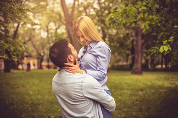 Fototapeta premium Love and happiness.