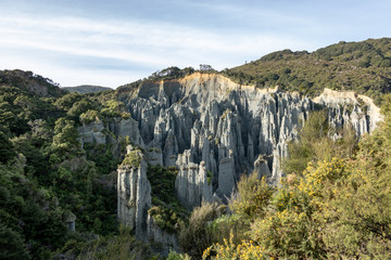 Amazingly Beautiful Putangirua Pinnacles In NZ Hiking Mountains
