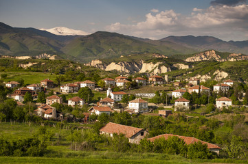 Fototapeta na wymiar town of Melnik