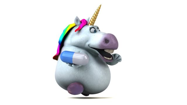 Fun unicorn - 3D Animation