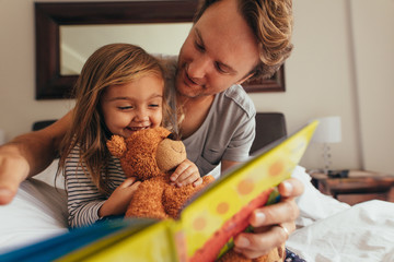 Father and daughter spending time together