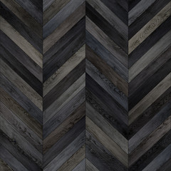 Seamless wood parquet texture chevron dark 