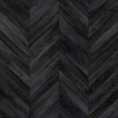 Seamless wood parquet texture chevron dark 