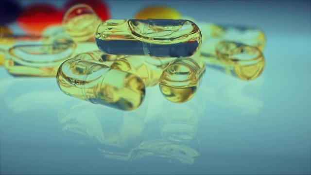  Tabletten and Pillen, Medicament. Tecolorful pills