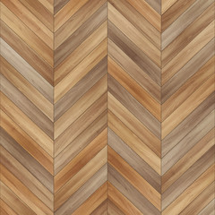 Seamless wood parquet texture chevron light brown 