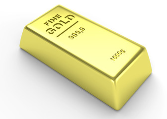 Gold Ingot - 3D