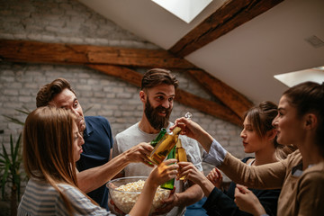 Cheers to our friendship!