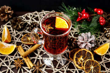 Mulled wine winter