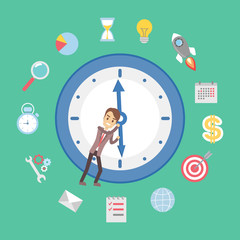 Time management set.