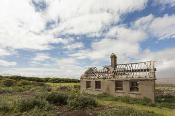 Derelict Building on Flat Holm Island