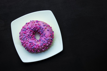 fresh donut for breakfast