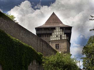 Lipnice Castle from the beginning of the fourteenth century, Czech Republic