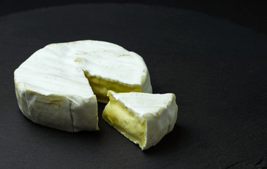 fresh French camembert cheese