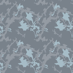 Abstract camo background as urban camouflage in different shades of grey and blue