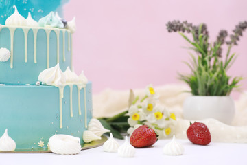 Confectionery flavored cakes for a holiday