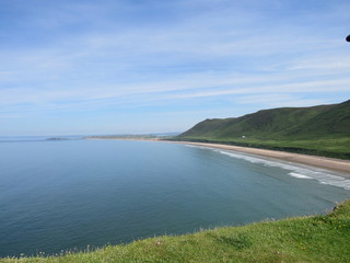 Rhossili Beach, South Gower, Wales, UK