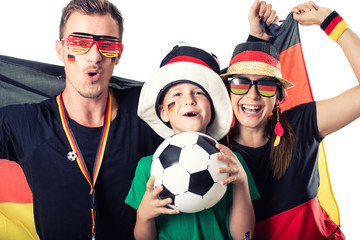 Deutsche Fussball familie  © drubig-photo