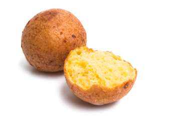cheese donut isolated